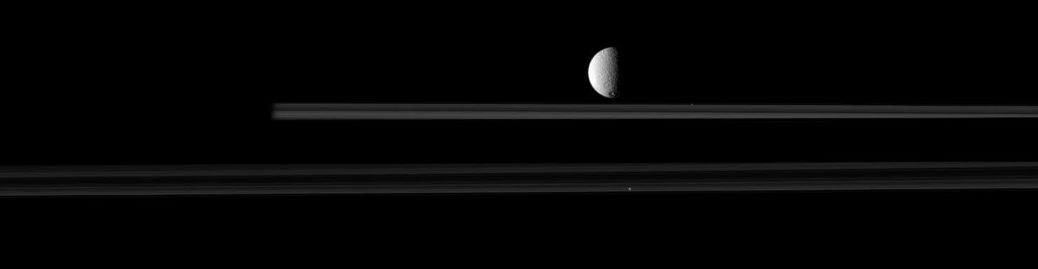 NASA image: Moons in Motion