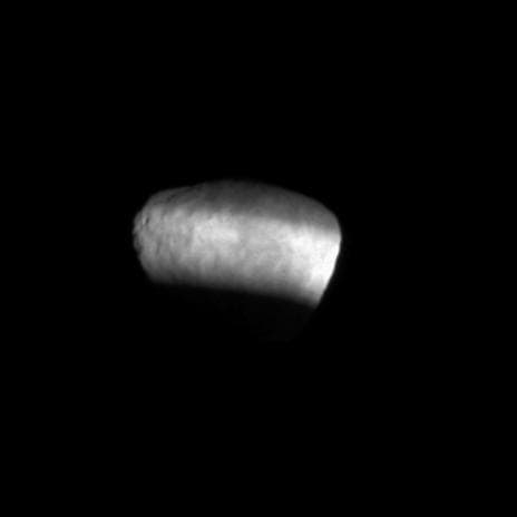 NASA image: Ring Shadows on Janus