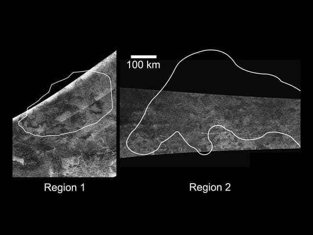 NASA image: Active Cryovolcanic Features on Titan?