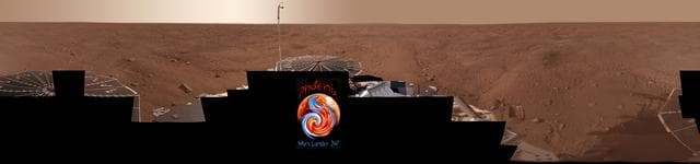 NASA image: Full-Circle Color Panorama of Phoenix Landing Site on Northern Mars