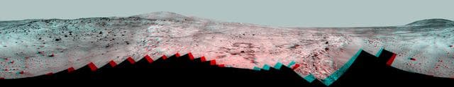NASA image: Full-Circle Bonestell Panorama from Spirit Stereo