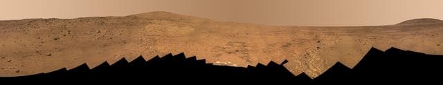 NASA image: Full-Circle Bonestell Panorama from Spirit