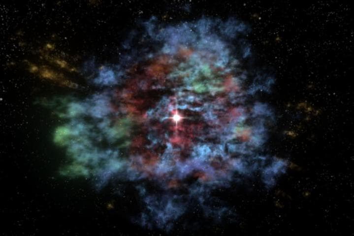 NASA image: Supernova Remnant in 3-D