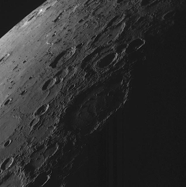 NASA image: Night Falls on Mercury