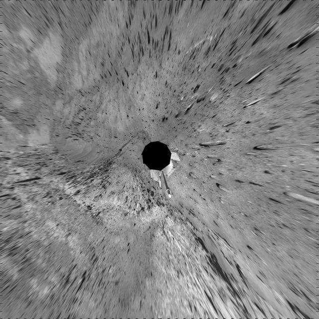 NASA image: Spirit Near Stapledon on Sol 1802 Vertical