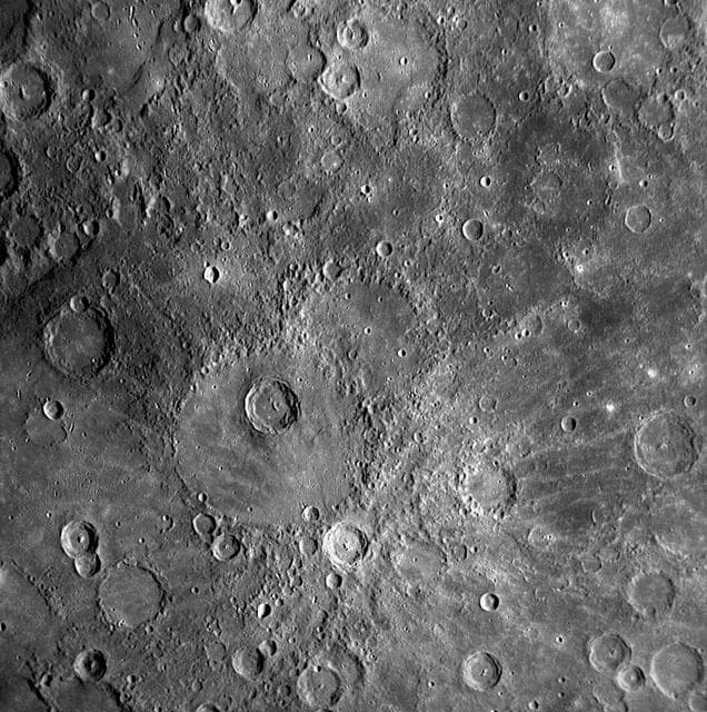 NASA image: Enwonwu: A Young Crater on Mercury Named for an African Modernist Artist