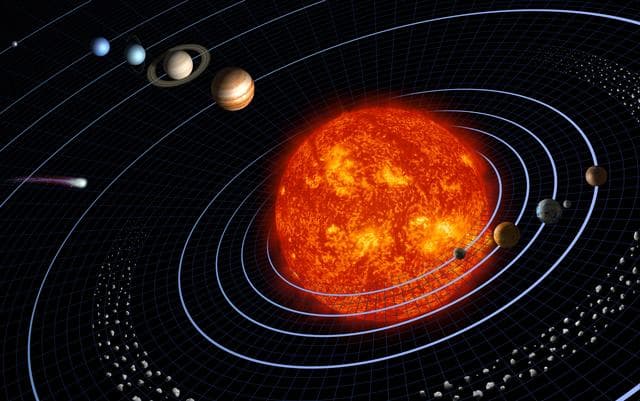 NASA image: Our Solar System Features Eight Planets
