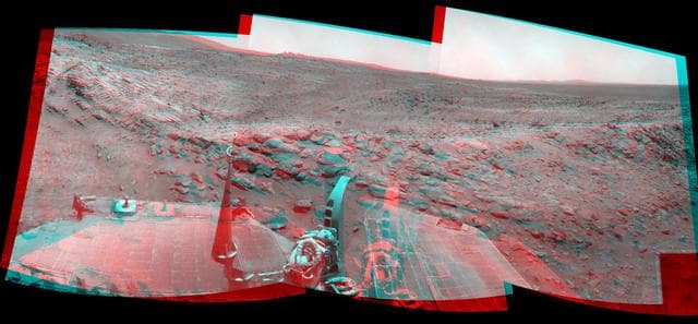 NASA image: Spirit Beside Home Plate, Sol 1809 Stereo