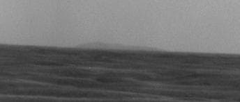 NASA image: East Rim of Endeavour Crater on Horizon