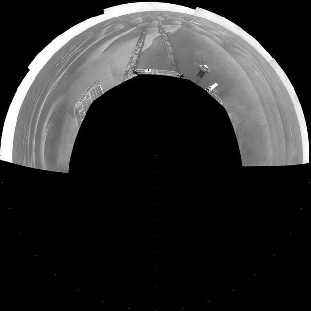 NASA image: Opportunity Surroundings on Sol 1798 Polar
