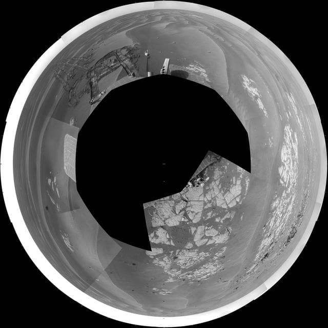 NASA image: Opportunity at Cook Islands Polar