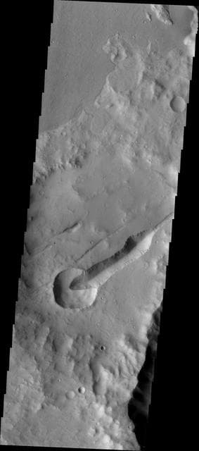 NASA image: Sirenum Fossae