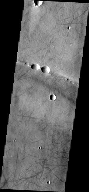 NASA image: Dust Devil Tracks