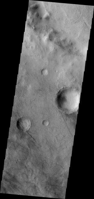 NASA image: Dust Devil Tracks