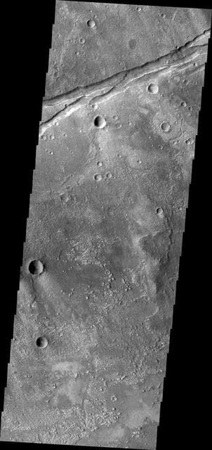 NASA image: Sirenum Fossae