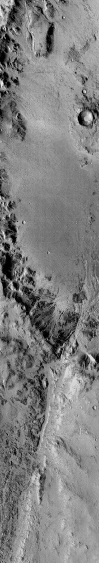 NASA image: Holden Crater