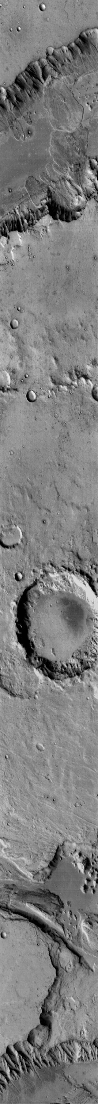 NASA image: Capri Chasma