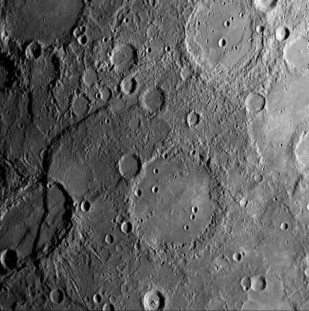 NASA image: Mercury Izquierdo: An Impact Basin Newly Named for the Mexican Painter