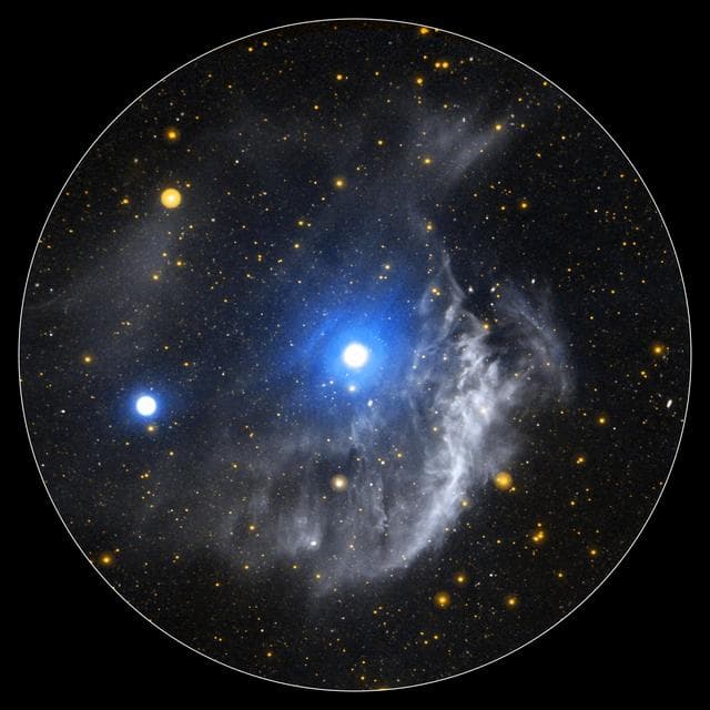 NASA image: The Extended Region Around the Planetary Nebula NGC 3242
