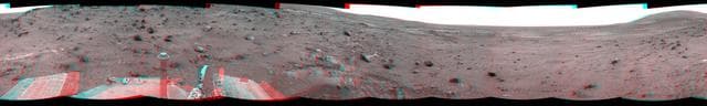 NASA image: Time for a Change; Spirit View on Sol 1843 Stereo