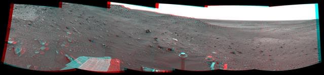 NASA image: View Ahead After Spirit Sol 1861 Drive Stereo