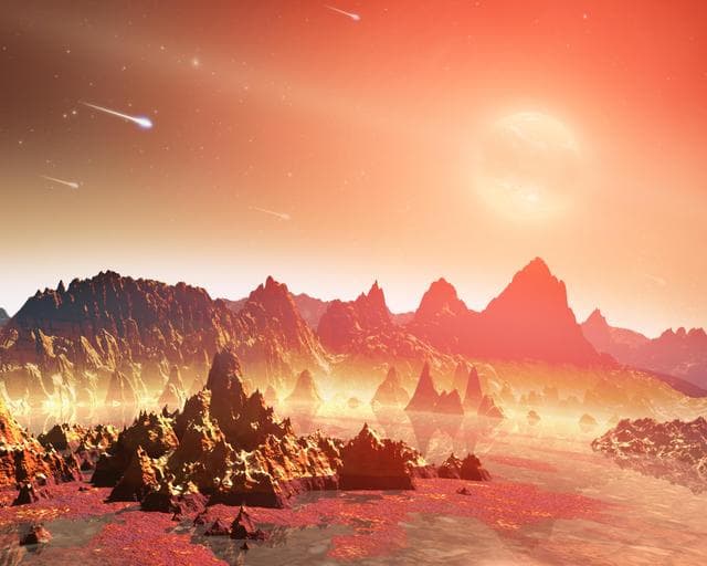 Chemical Soups Around Cool Stars Artist Concept