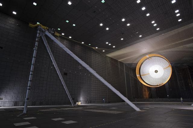 NASA image: Mars Science Laboratory Parachute Qualification Testing