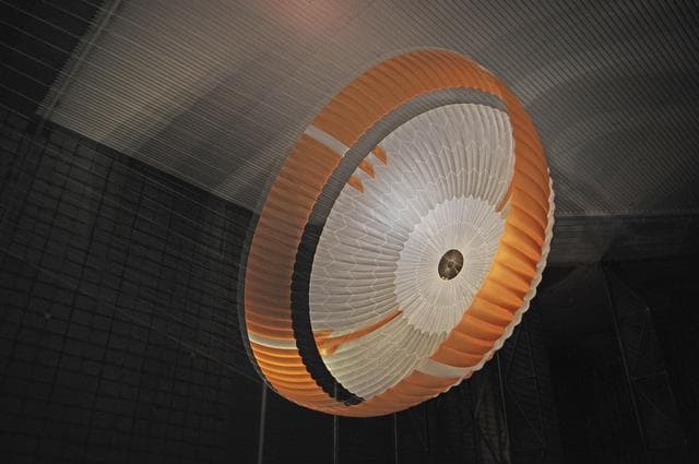 NASA image: Parachute Opening During Tests for Mars Science Laboratory
