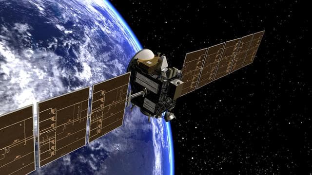 Dawn Spacecraft Leaving Earth Artist Concept