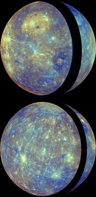 NASA image: A Global View of Mercury Surface