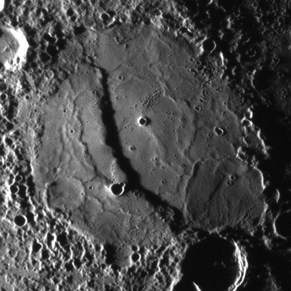 NASA image: Using Reprojections to Examine Mercury Surface