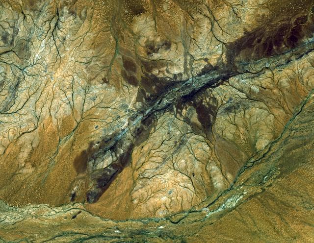 NASA image: Jack Hills, Australia