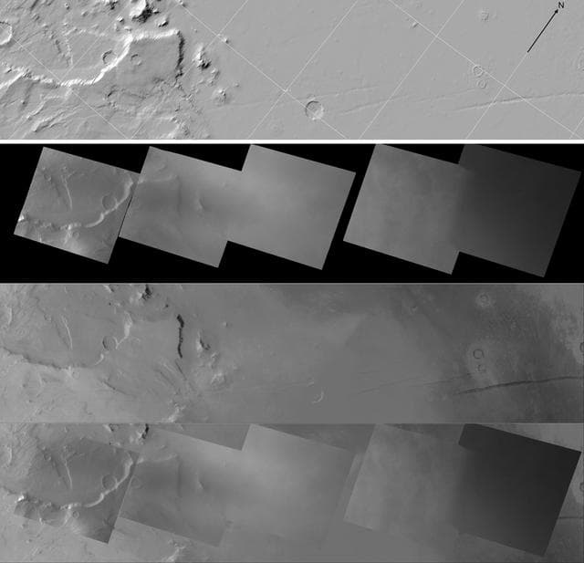 NASA image: Dawn Framing Camera Flys by Mars