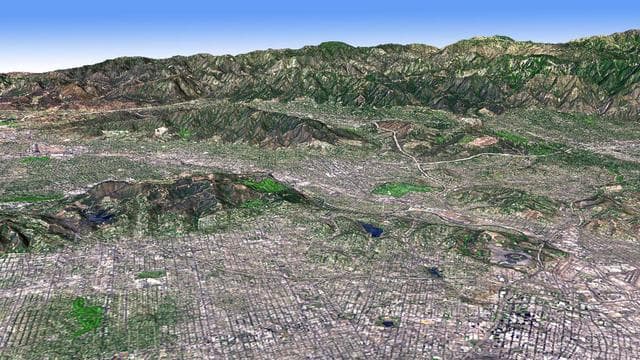 NASA image: Los Angeles Basin