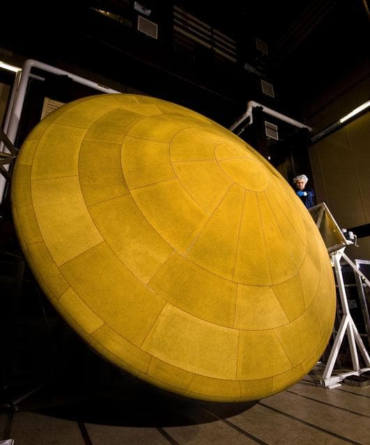 NASA image: Large Heat Shield for Mars Science Laboratory