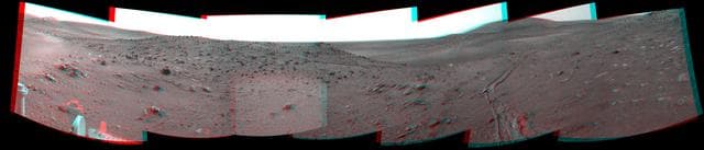 NASA image: Spirit View from Troy Stereo
