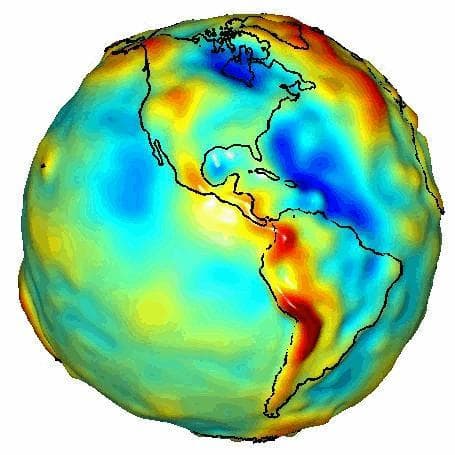 NASA image: GRACE Global Gravity Animation