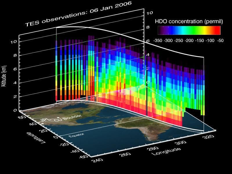 A NASA Space Sleuth Hunts the Trail of Earth Water