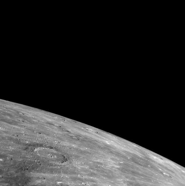 NASA image: Newly Named Abedin in Mercury North