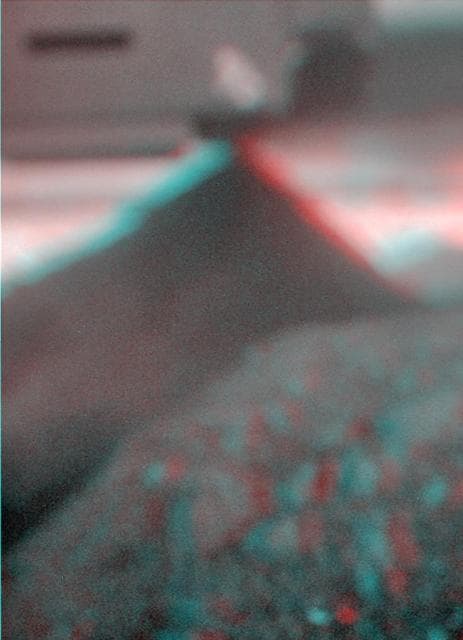NASA image: Spirit View of Own Underbelly, Sol 1925 Stereo