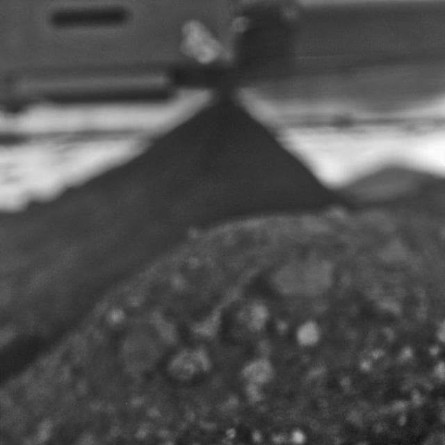 NASA image: Spirit View of Own Underbelly, Sol 1990
