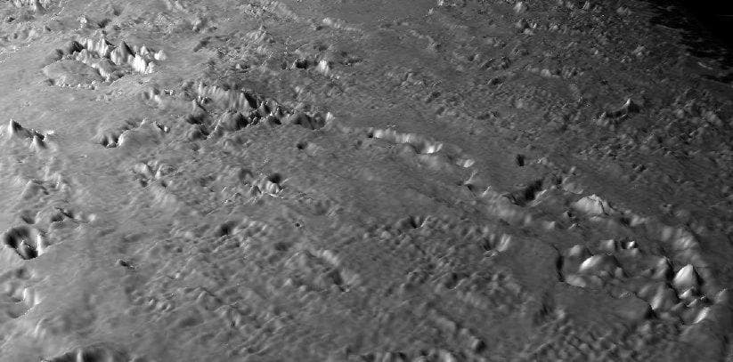 NASA image: Triton Volcanic Plains #2