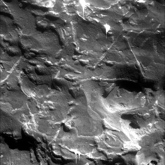 NASA image: Magnified Look at a Meteorite on Mars