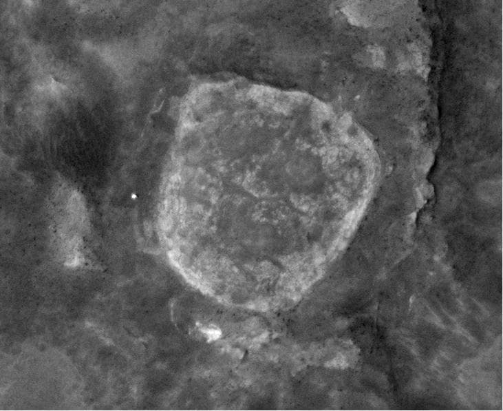 NASA image: Orbital View of Spirit at Troy