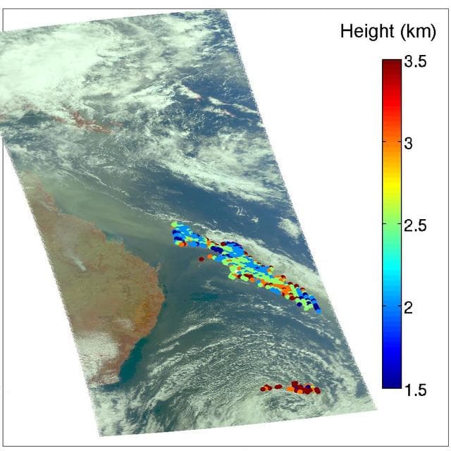 NASA image: Australia Red Dawn