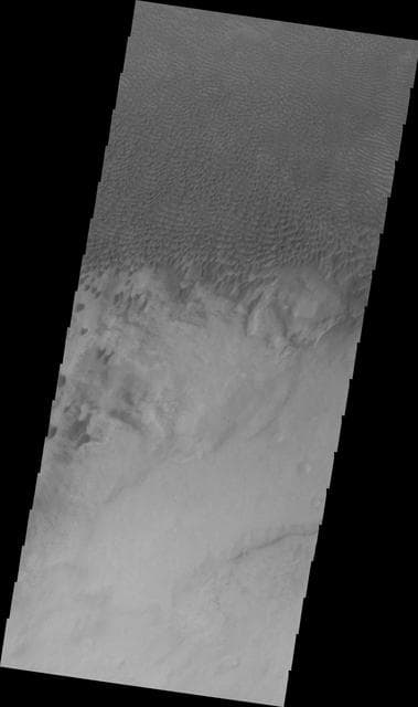 NASA image: Dunes in Aonia Terra VIS