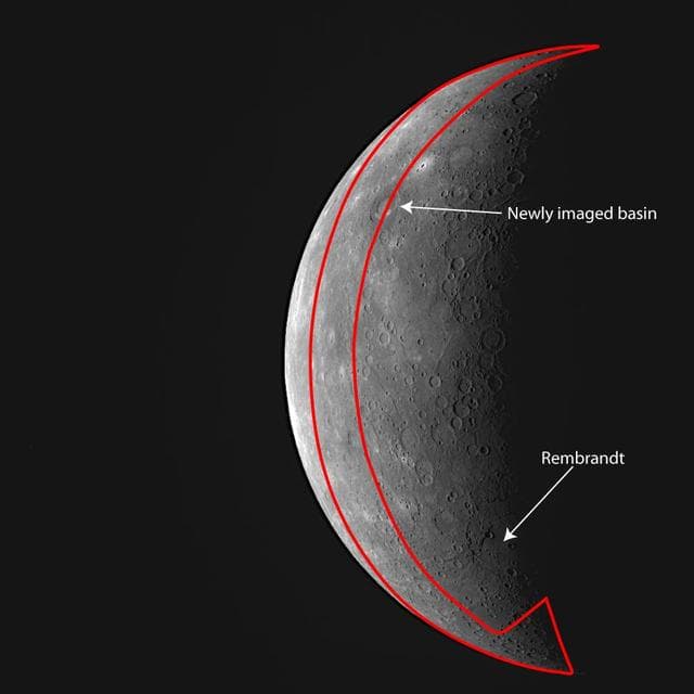 NASA image: Outlining MESSENGER New Imaging Coverage