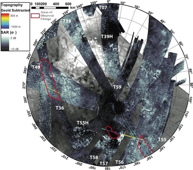 NASA image: Changing Seasons on Titan