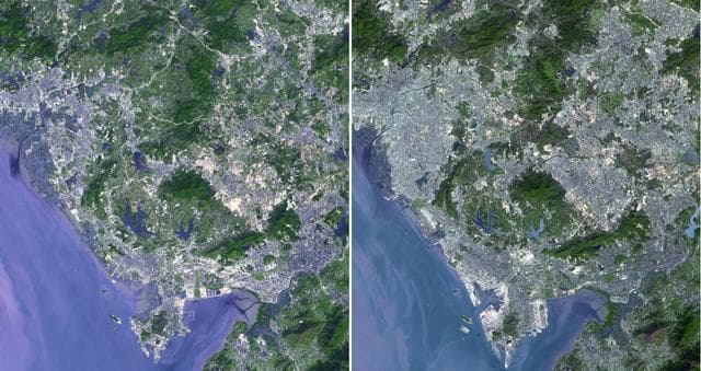 NASA image: Shenzhen, PRC