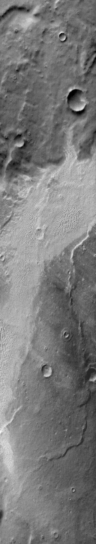 NASA image: Terra Cimmeria Dunes IR
